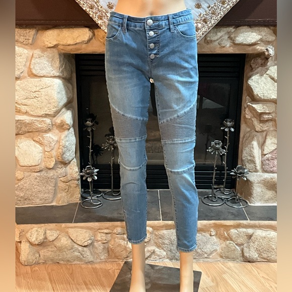 Free People Denim - Free People Moto skinny Jeans 28